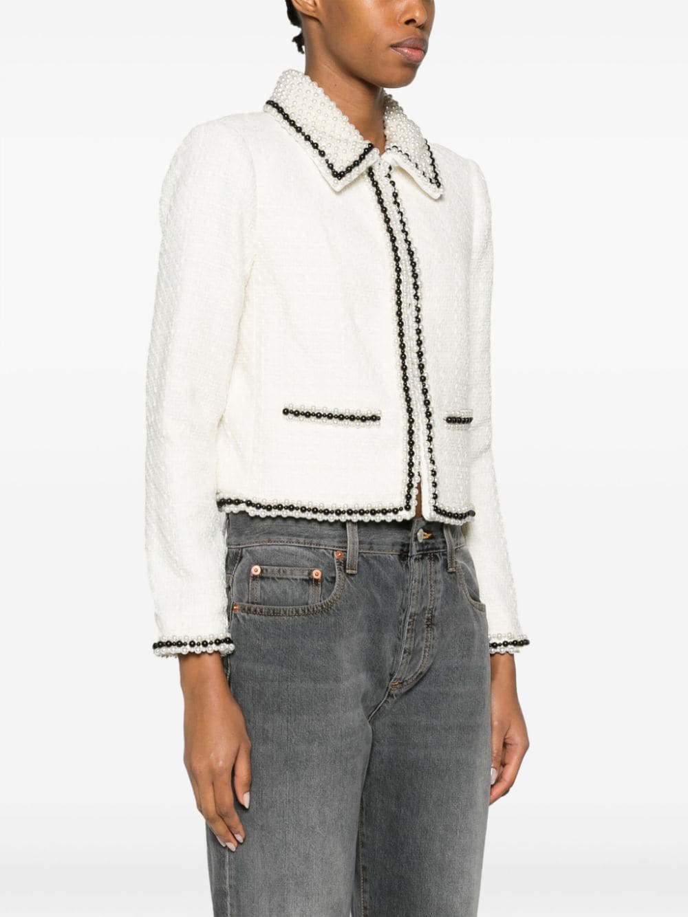 Alice + Olivia Jackets White image 4