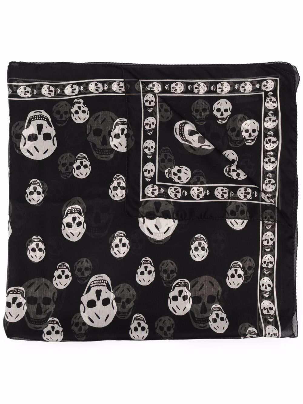 Alexander McQueen Scarfs Black image 0