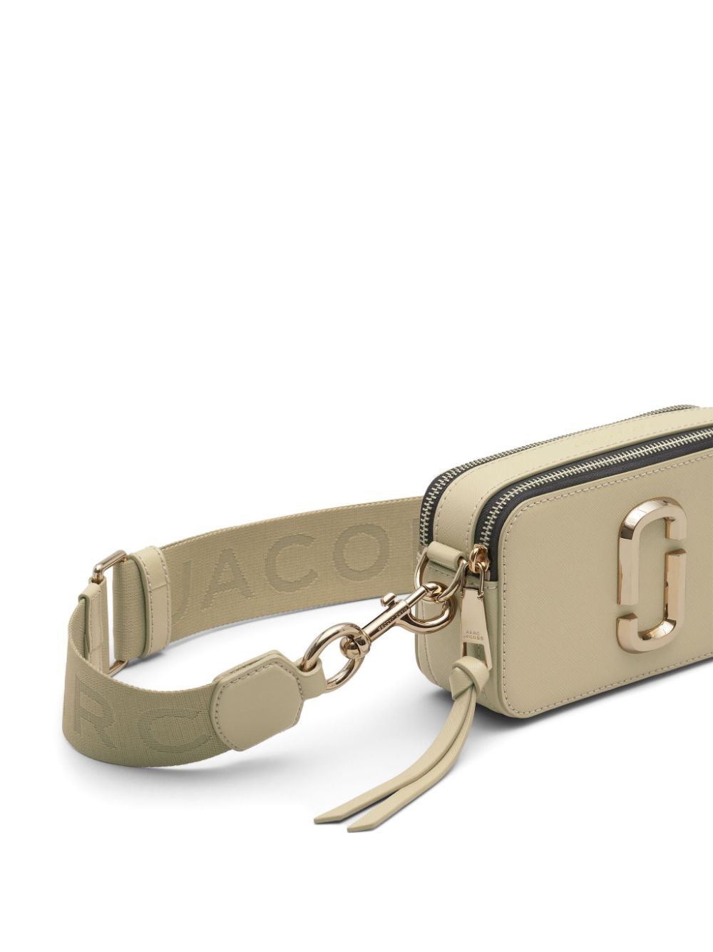 Marc Jacobs Snapshot Khaki Beige Leather Crossbody Bag image 1