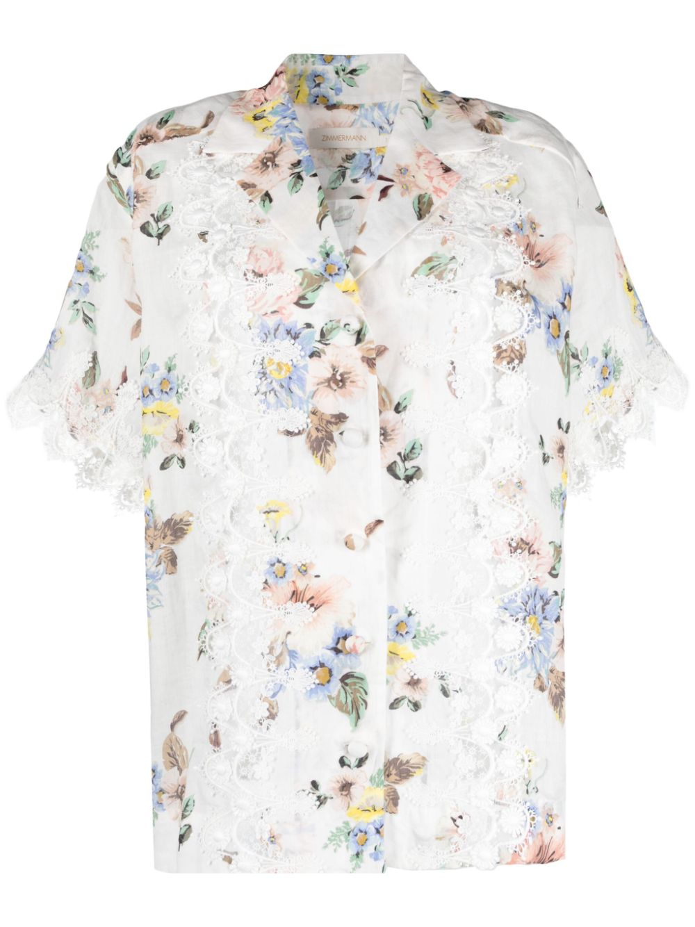 Zimmermann Shirts Blue image 0