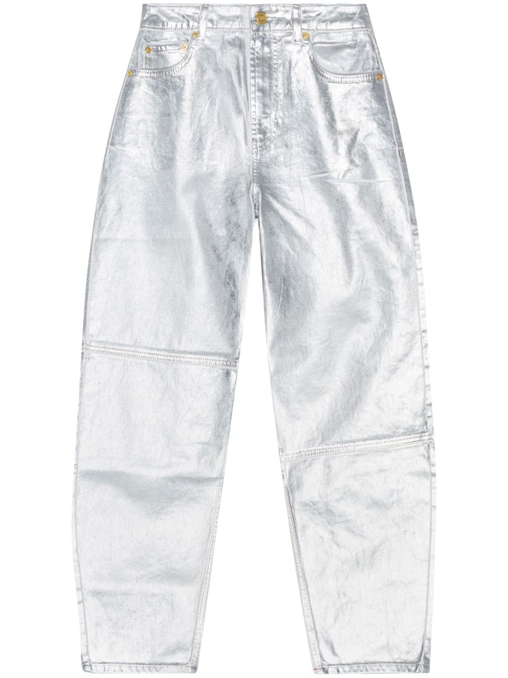 GANNI Jeans White image 0