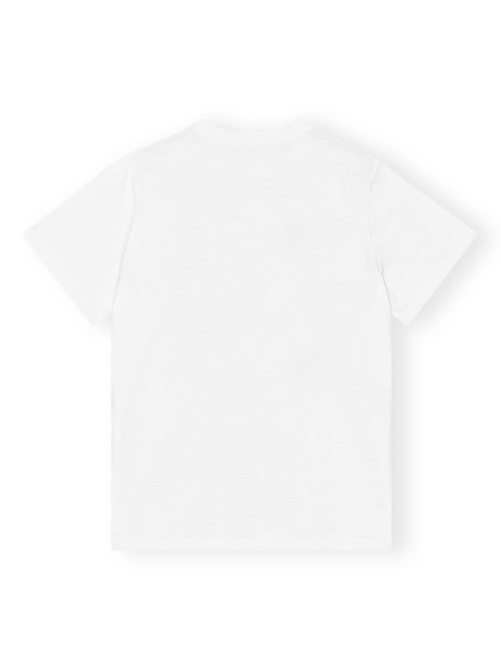 GANNI T-shirts and Polos White image 1