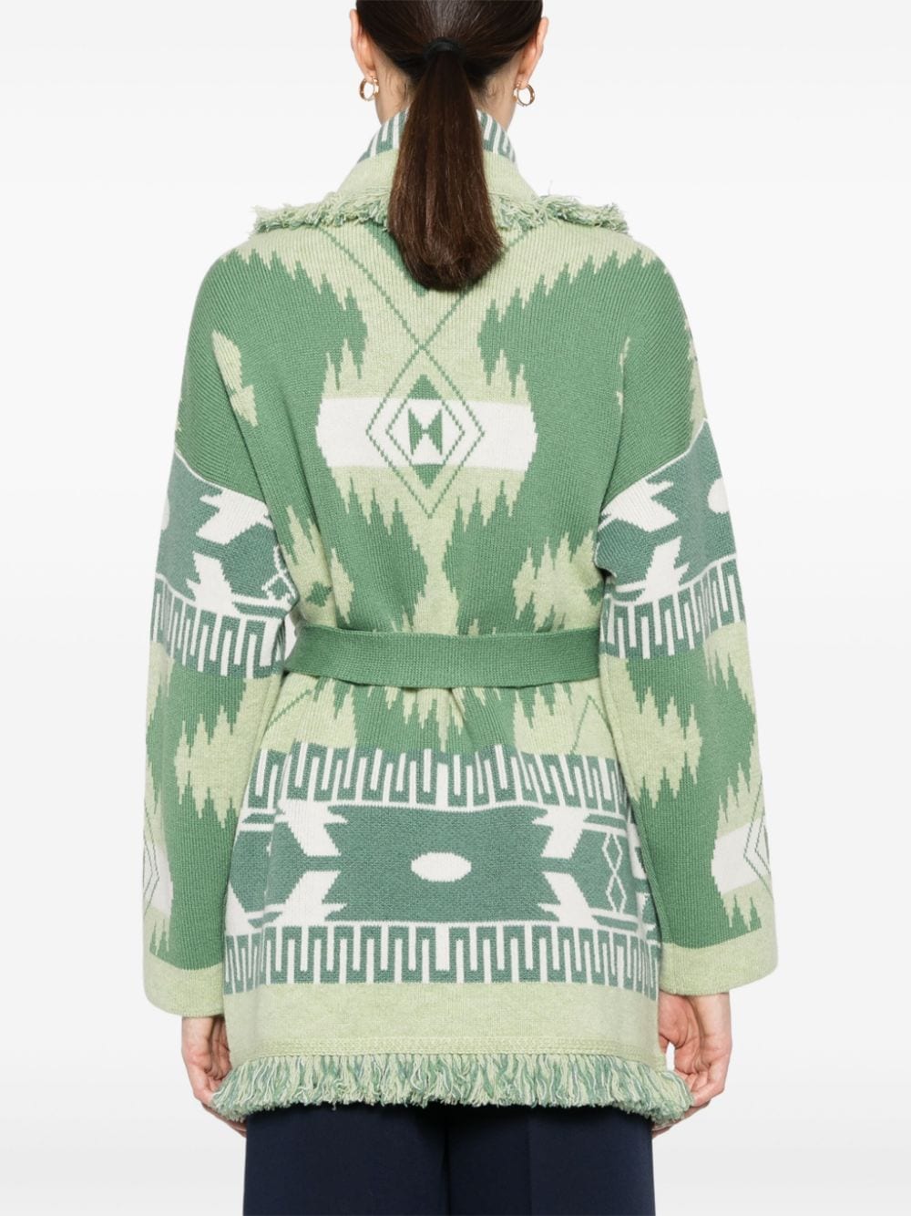 Alanui Sweaters Green image 1