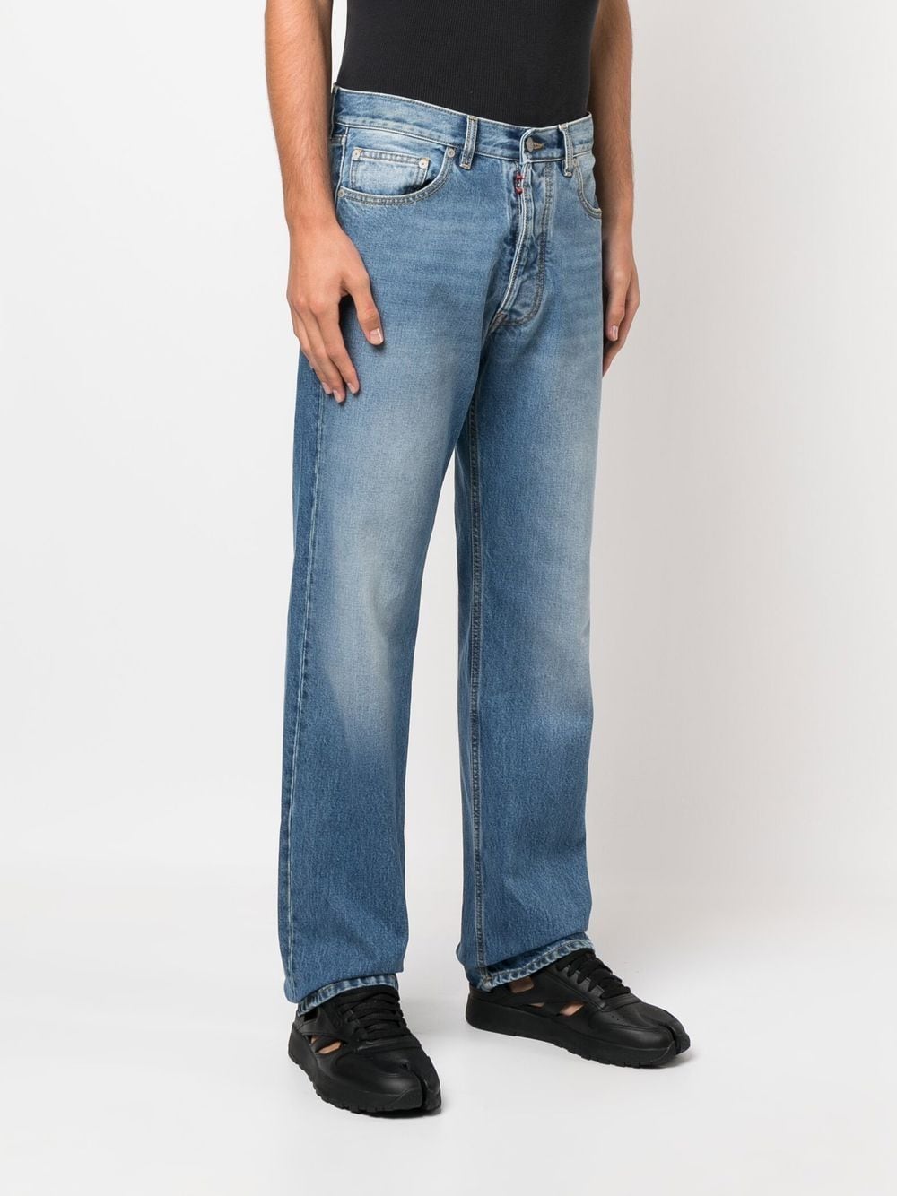 Maison Margiela Straight-Leg Jeans in Blue image 1