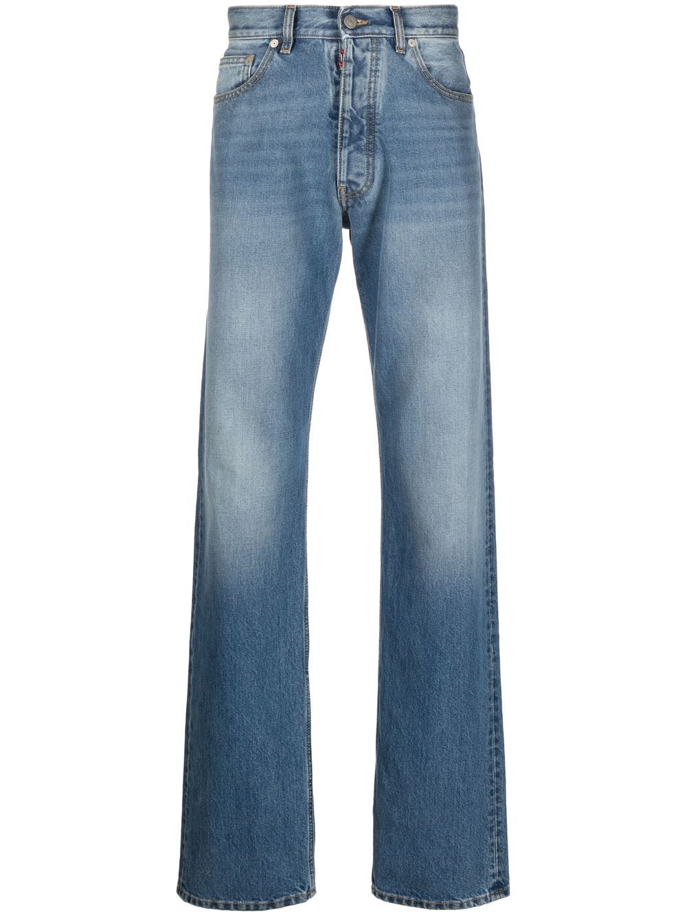 Maison Margiela Straight-Leg Jeans in Blue image 0