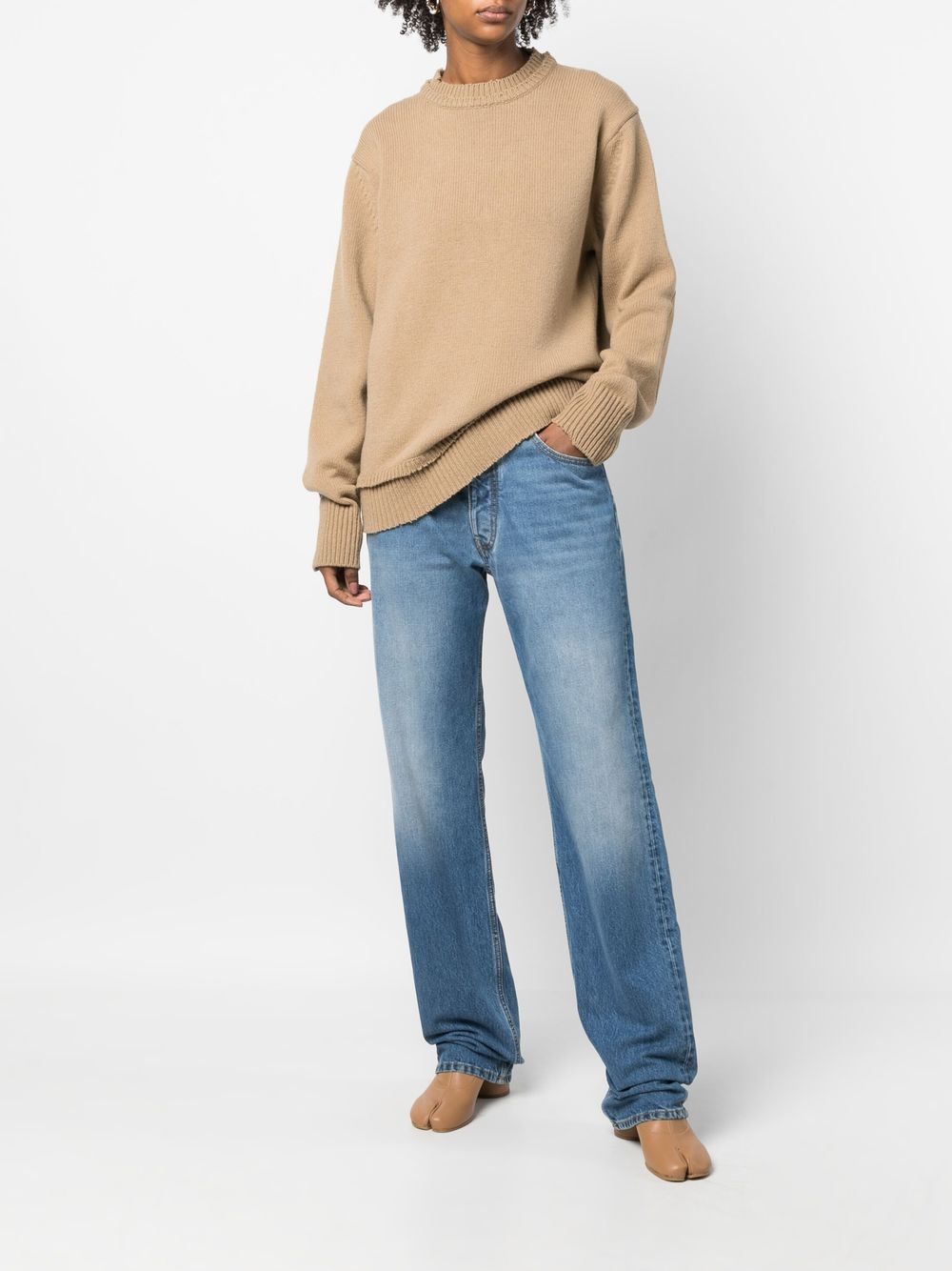 Maison Margiela Straight-Leg Jeans in Blue image 5