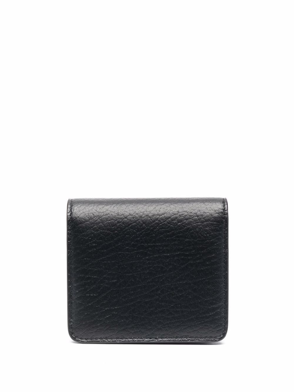 Maison Margiela Black Four Stitch Chain Wallet image 2