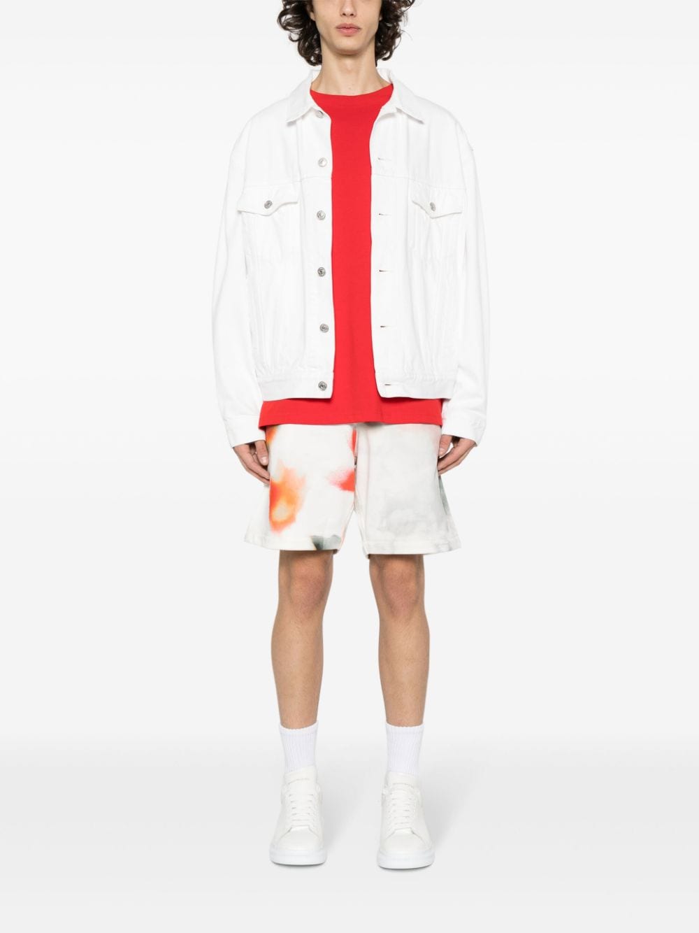 Alexander McQueen Shorts White image 3