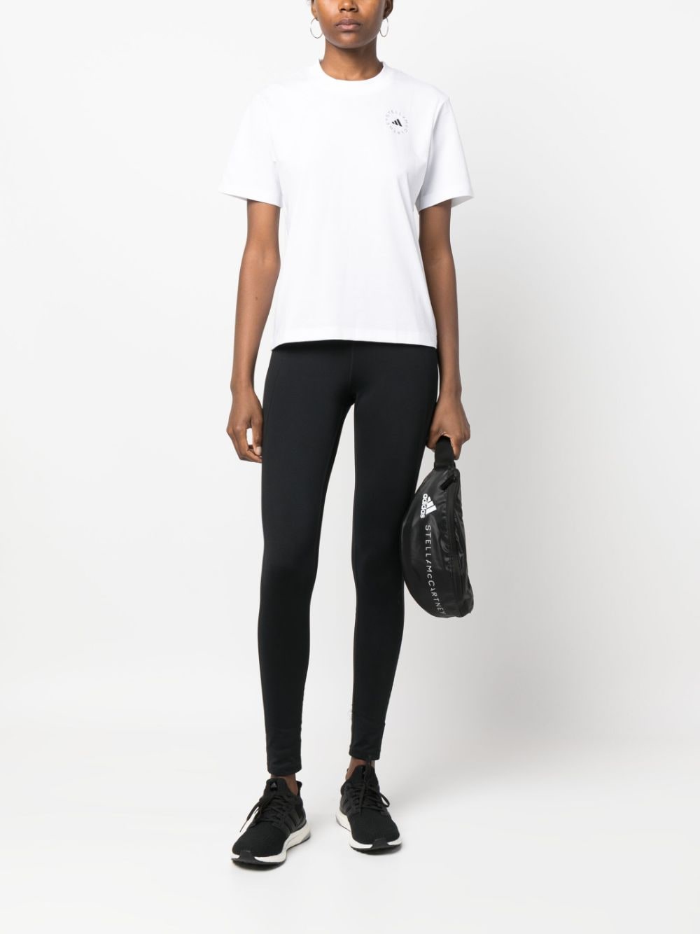 Adidas by Stella McCartney Logo-Print T-Shirt - White image 1