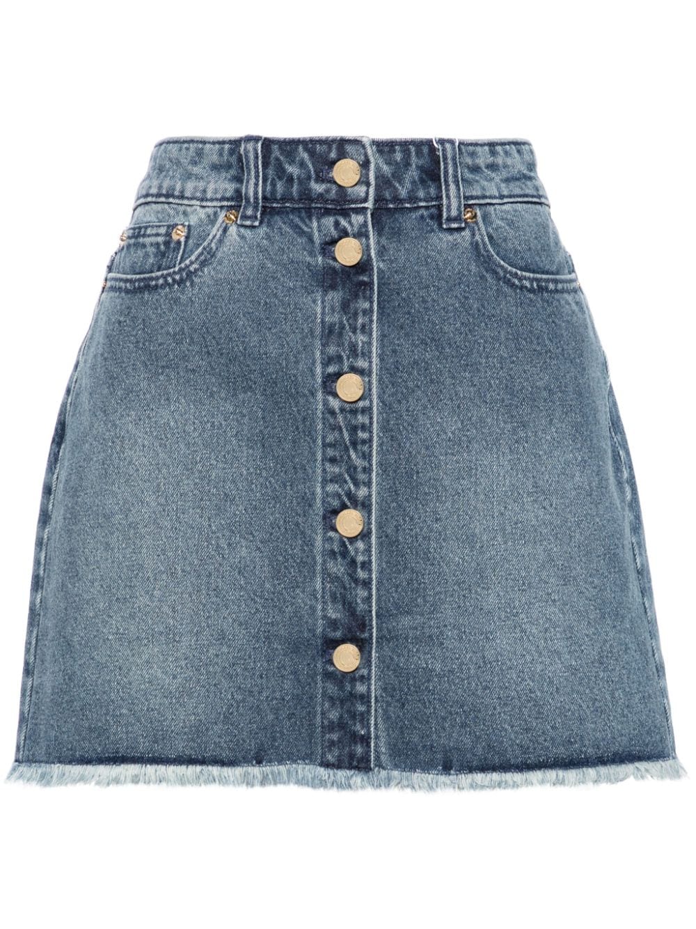 SLEEKEO MMK Denim Skirt - Clear Blue image 0