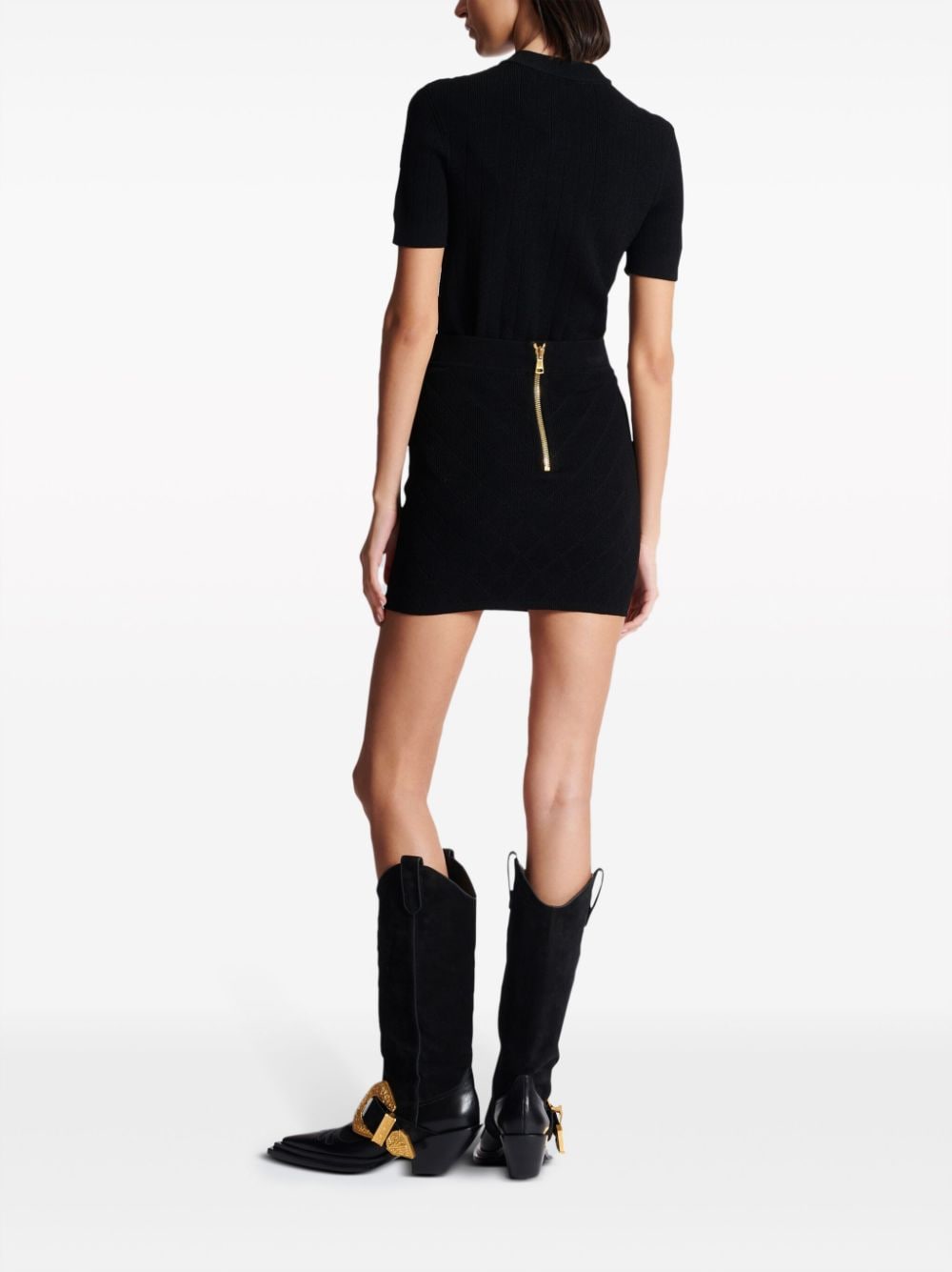 Balmain Skirts Black image 1