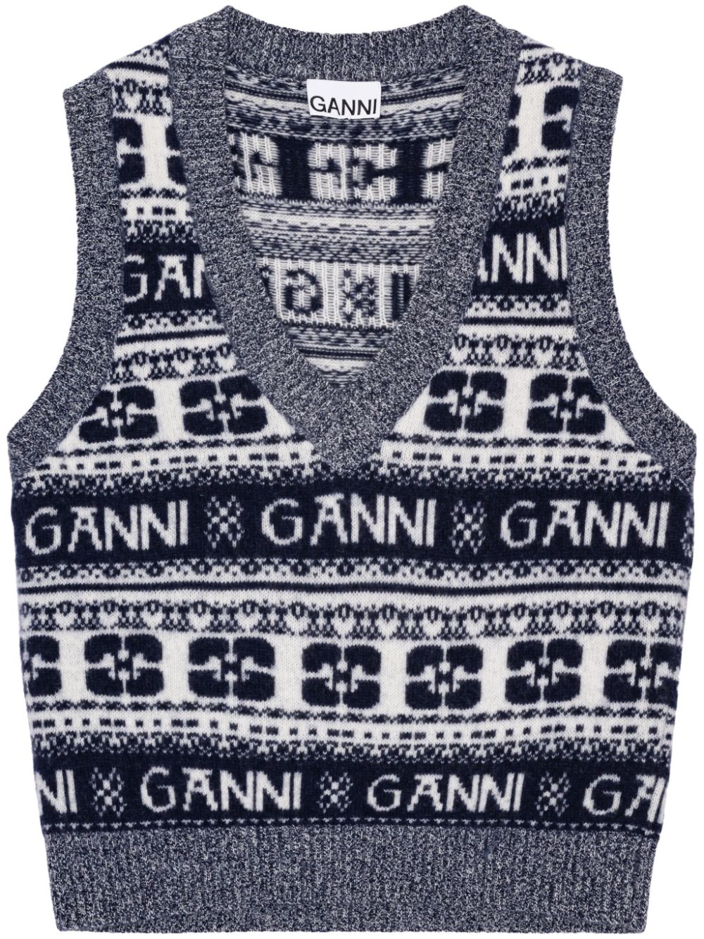 GANNI Sweaters Grey image 0