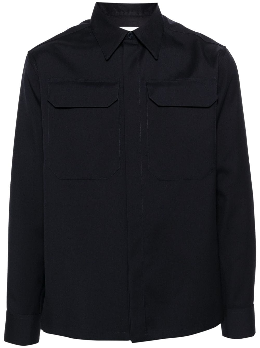 Jil Sander Shirts Blue image 0