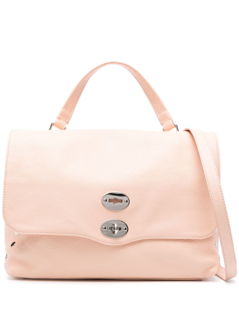 Zanellato Postina Daily Blush Pink Calf Leather Tote Bag image 0