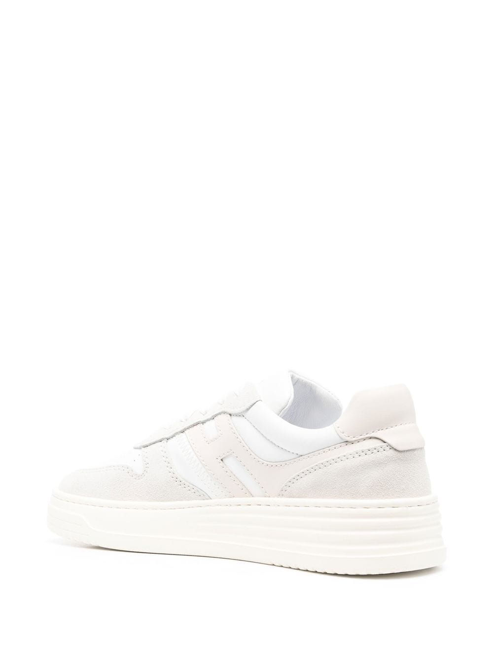 HOGAN Pre White Leather Low-Top Sneakers image 1