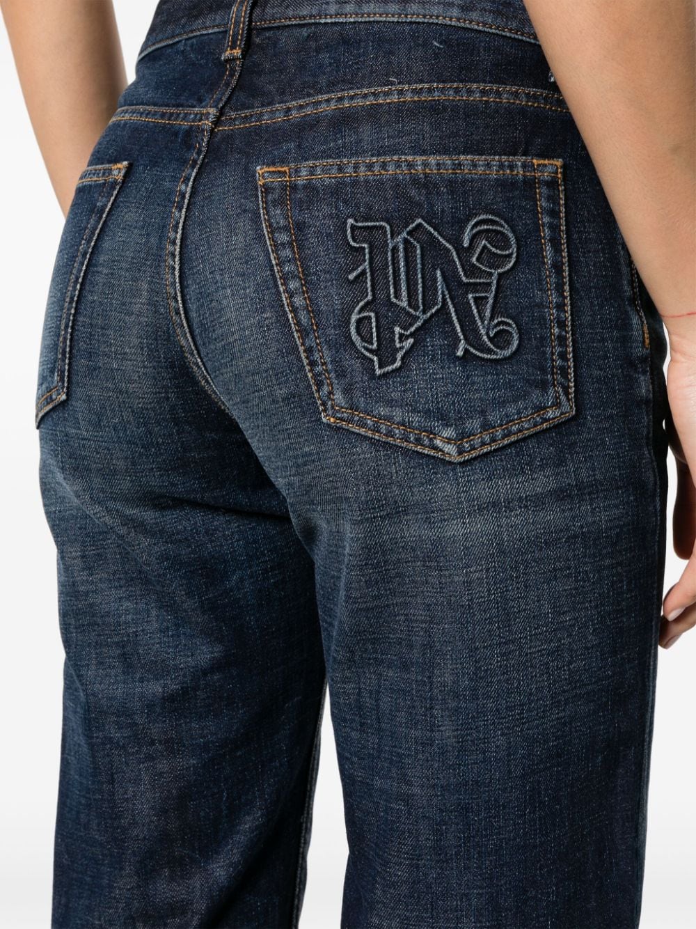 Palm Angels Jeans Blue image 4