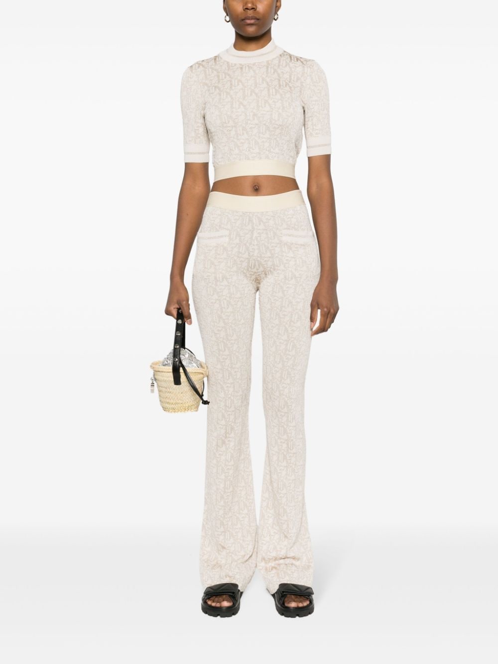 Palm Angels Trousers White image 1