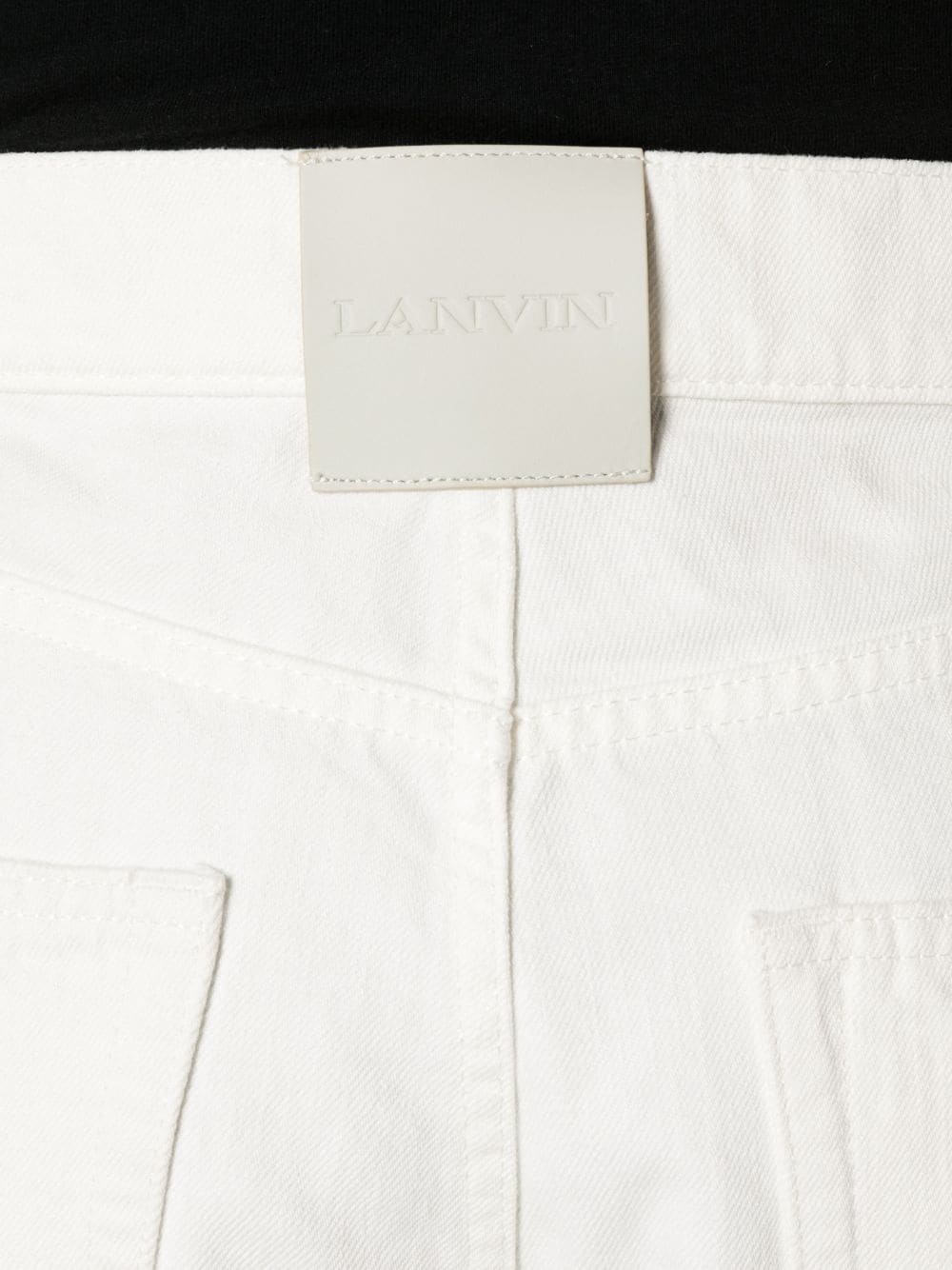 Lanvin Jeans White image 4