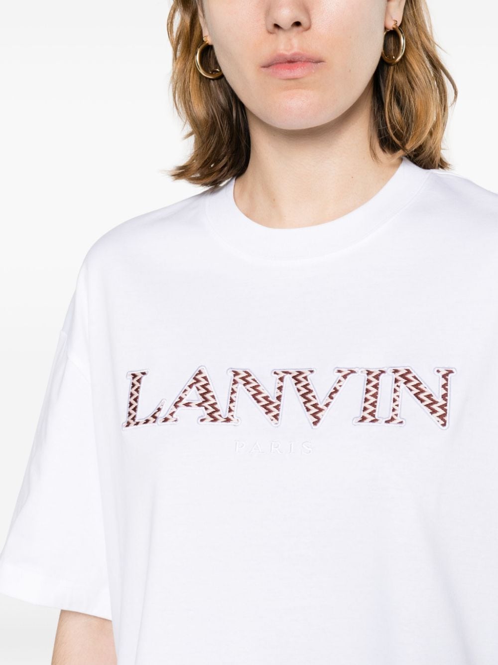 Lanvin T-shirts and Polos White image 1