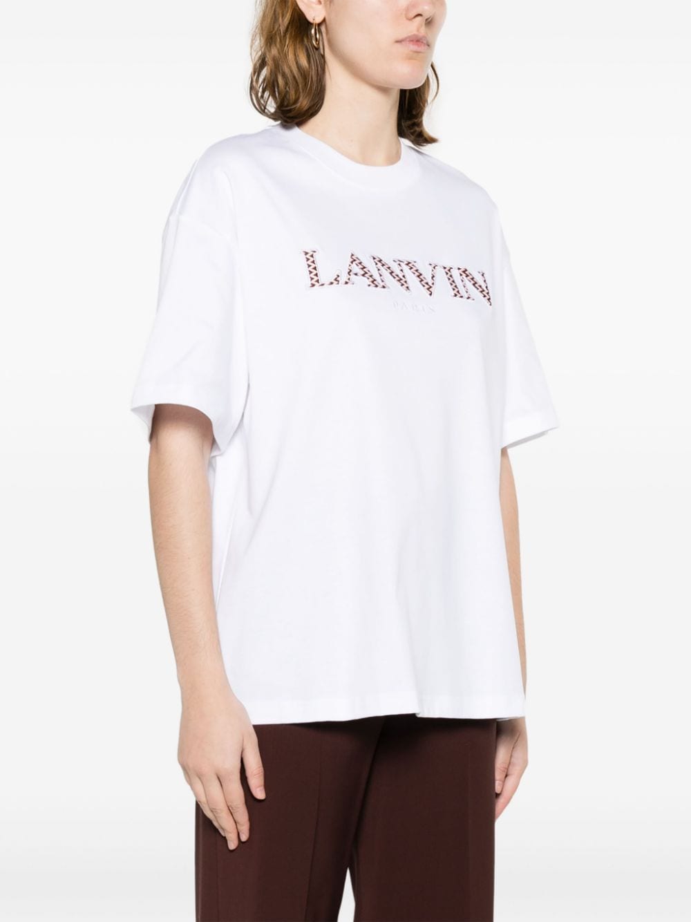 Lanvin T-shirts and Polos White image 3