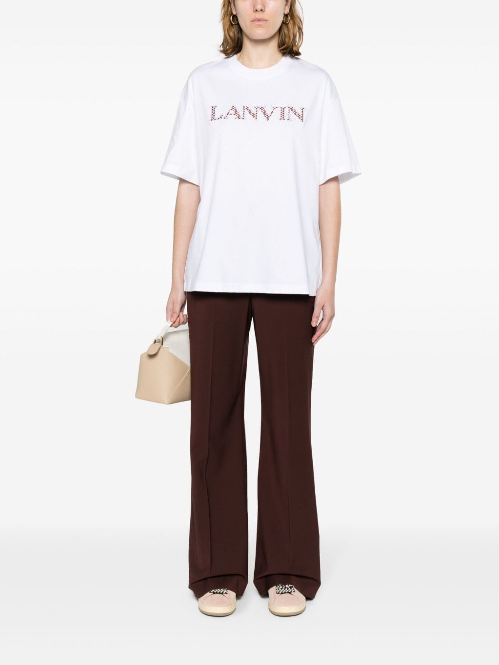 Lanvin T-shirts and Polos White image 4