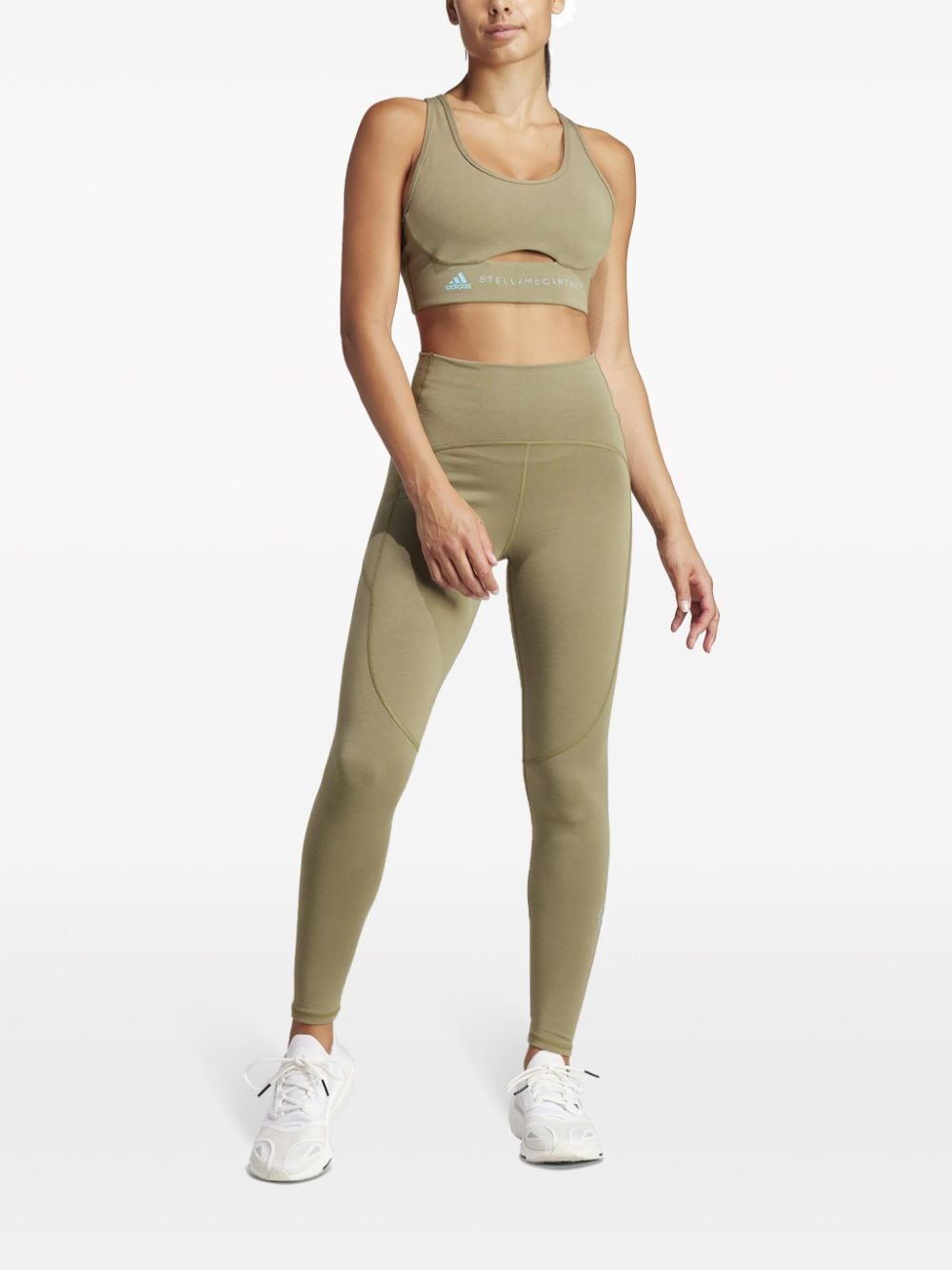 Adidas By Stella McCartney Trousers Green image 1