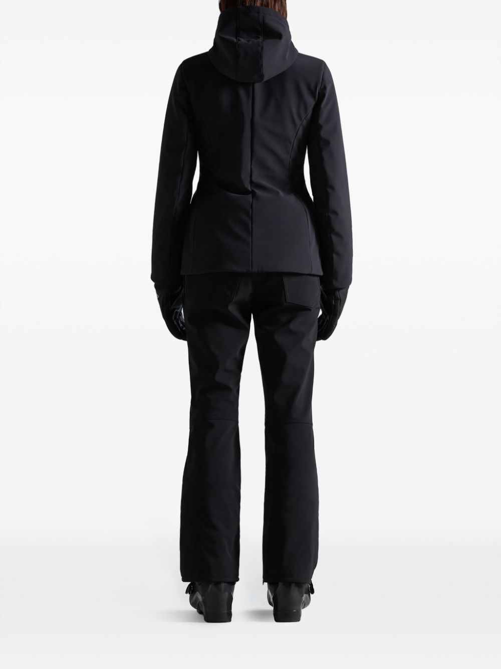 Balenciaga Black Hourglass Ski Parka image 3