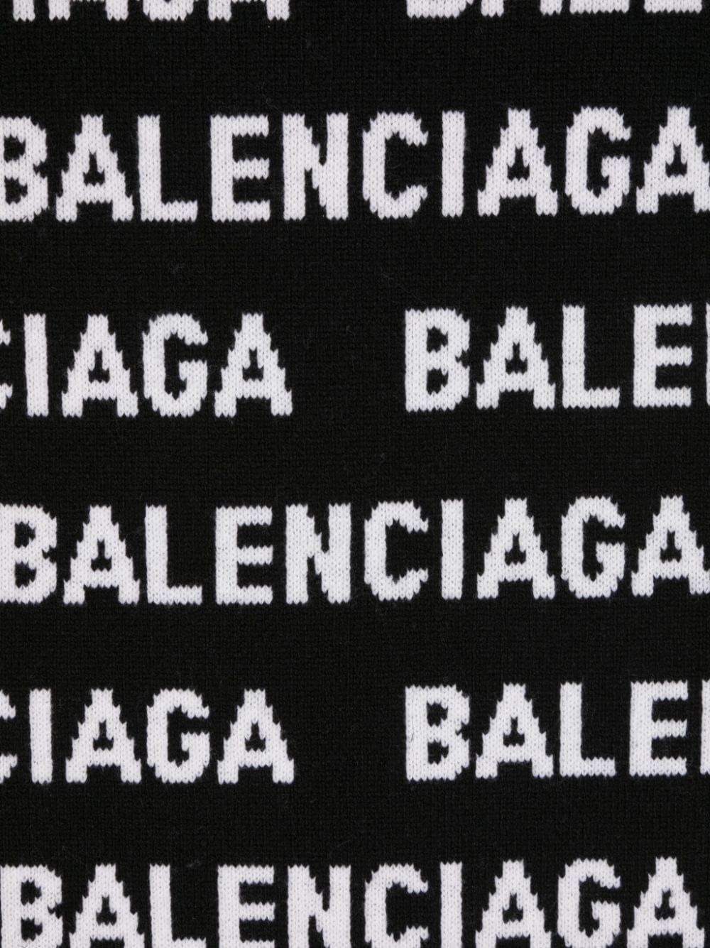 Balenciaga Scarfs Black image 1