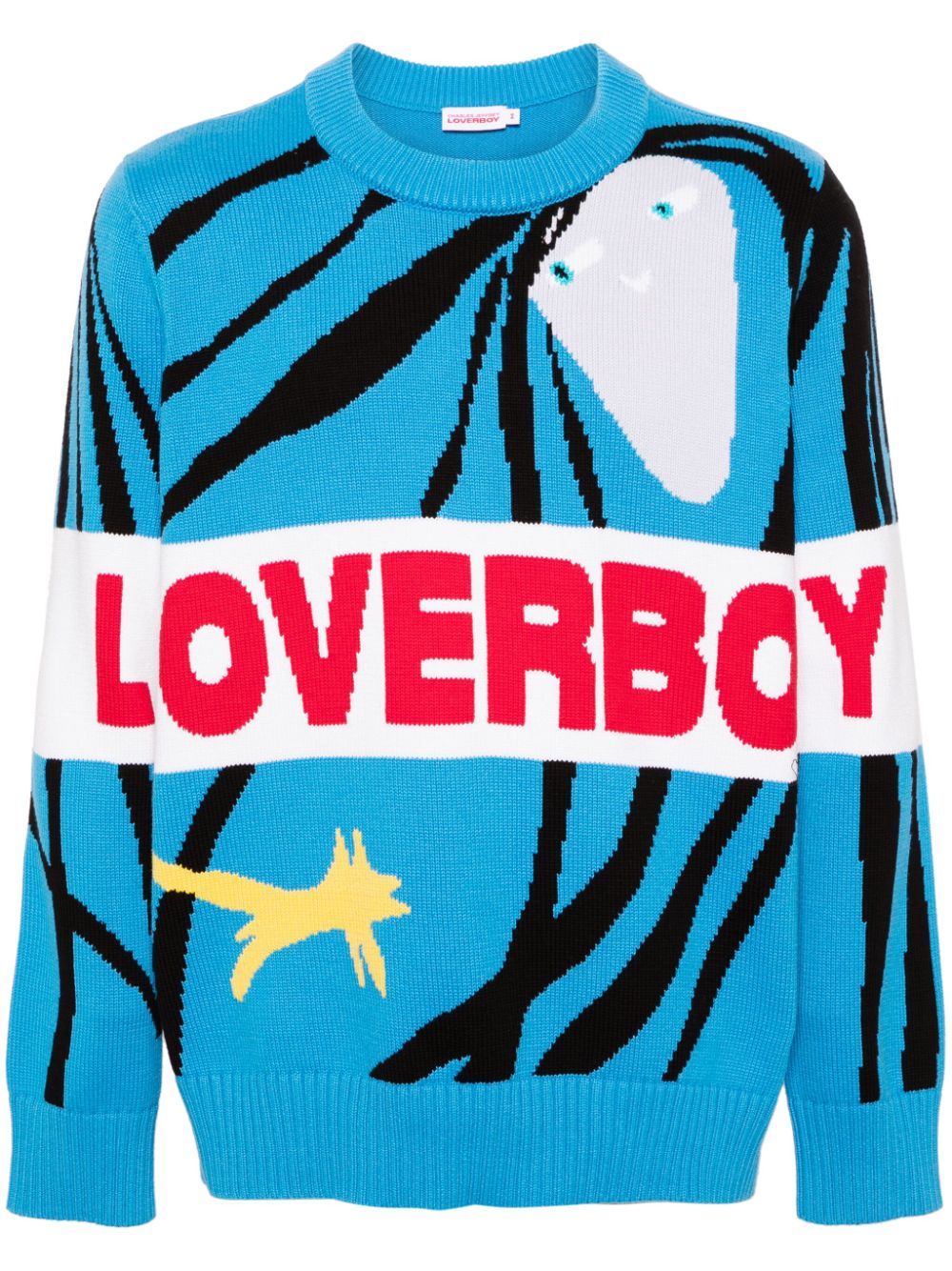 CHARLES JEFFREY LOVERBOY PRE Sweaters Blue image 0