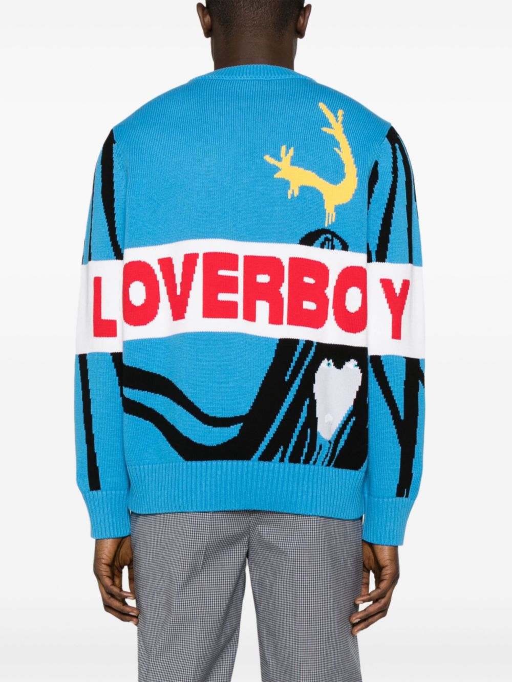 CHARLES JEFFREY LOVERBOY PRE Sweaters Blue image 5