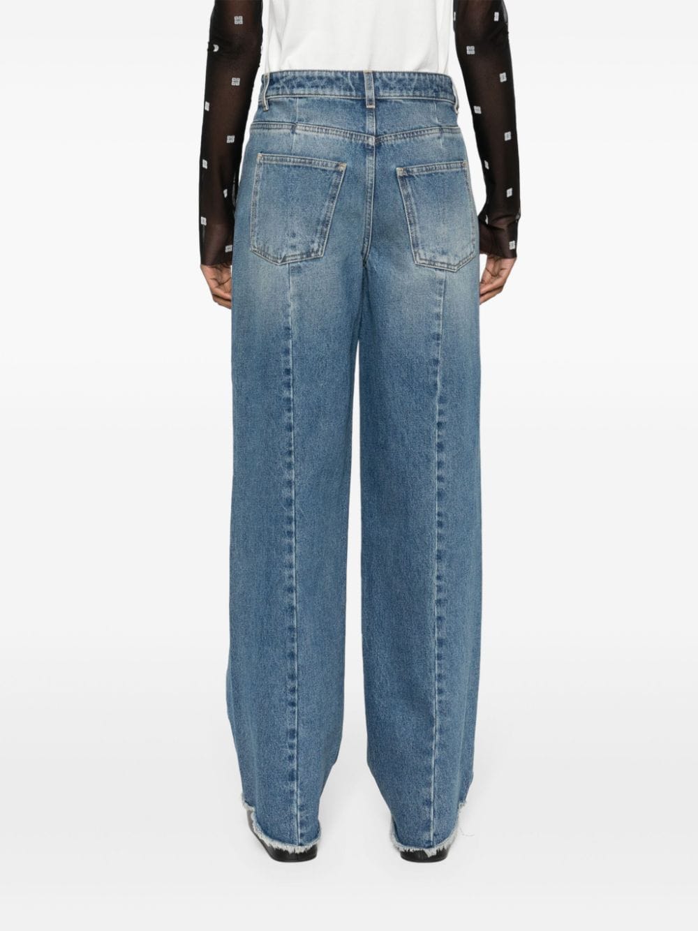 Givenchy Jeans - Clear Blue Wide Leg Denim image 2