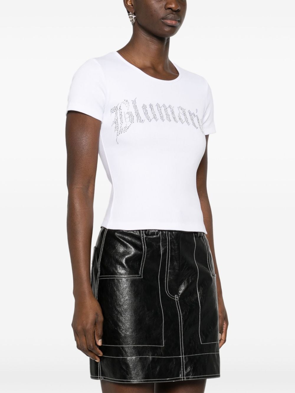 Blumarine T-shirts and Polos White image 3