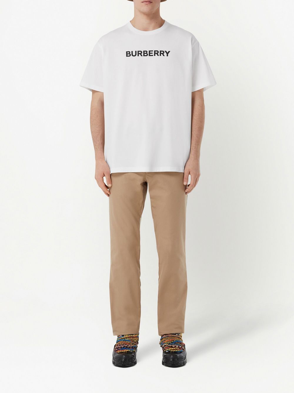 Burberry T-shirts and Polos White image 4