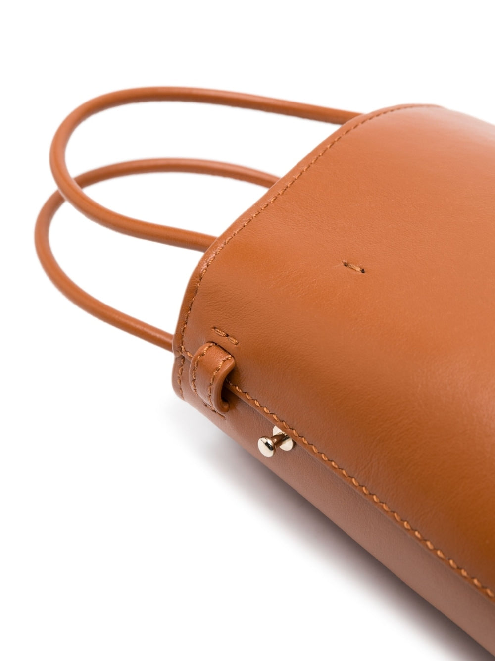 Chloé-Inspired Brown Leather Shoulder Bag image 2