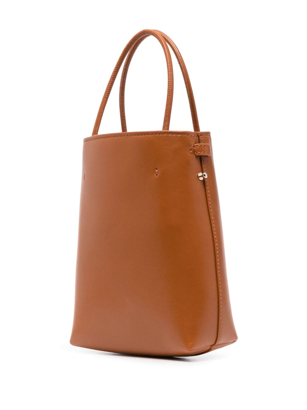 Chloé-Inspired Brown Leather Shoulder Bag image 3