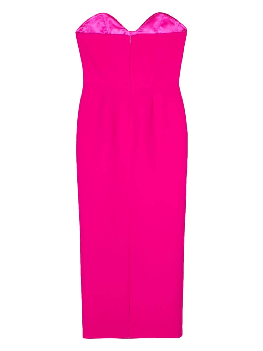 THE NEW ARRIVALS BY ILKYAZ OZEL Dresses Fuchsia image 1