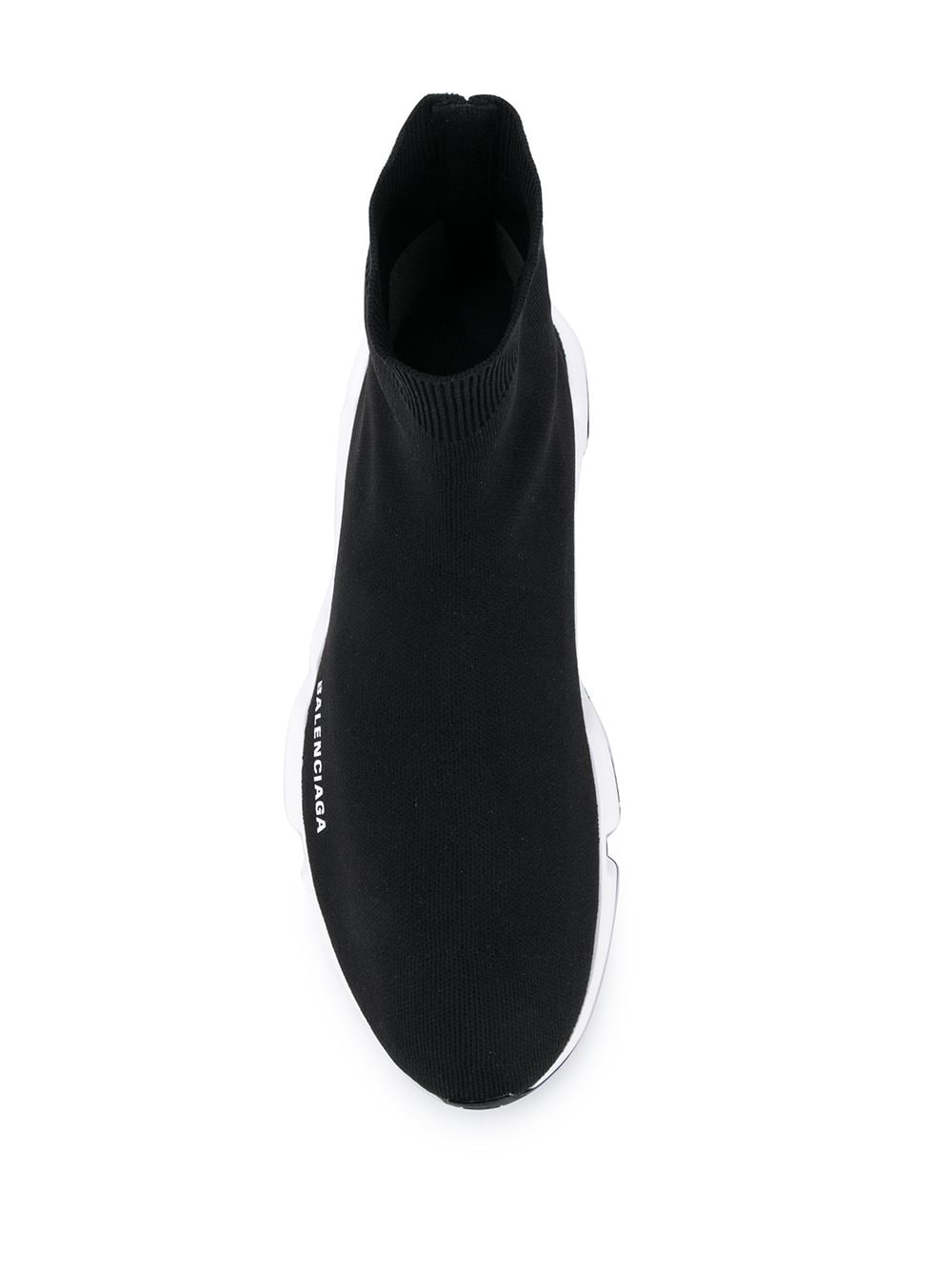 Balenciaga Speed LT Black Knit Sneakers image 1