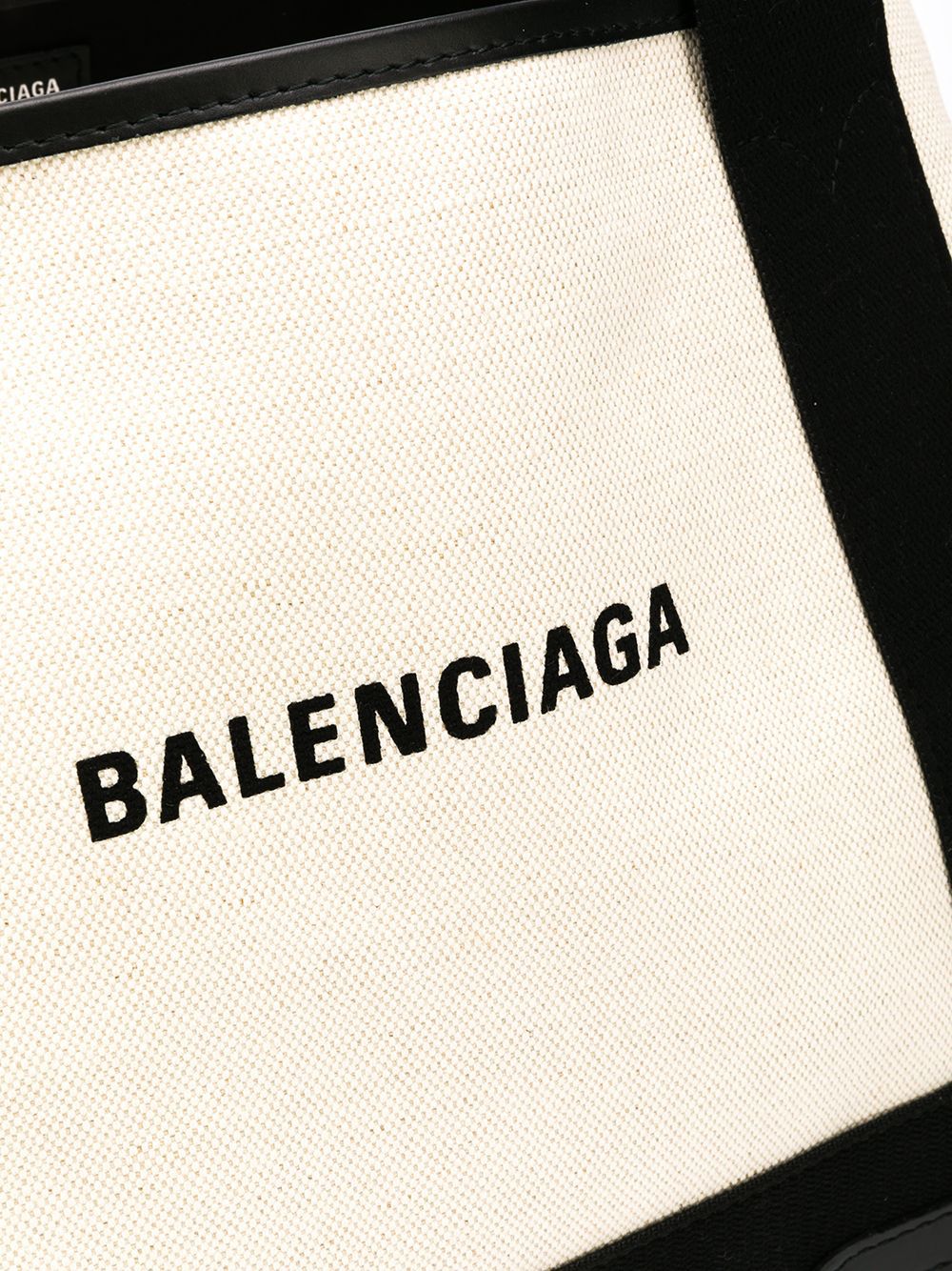 Balenciaga Cabas S White Tote Bag image 3