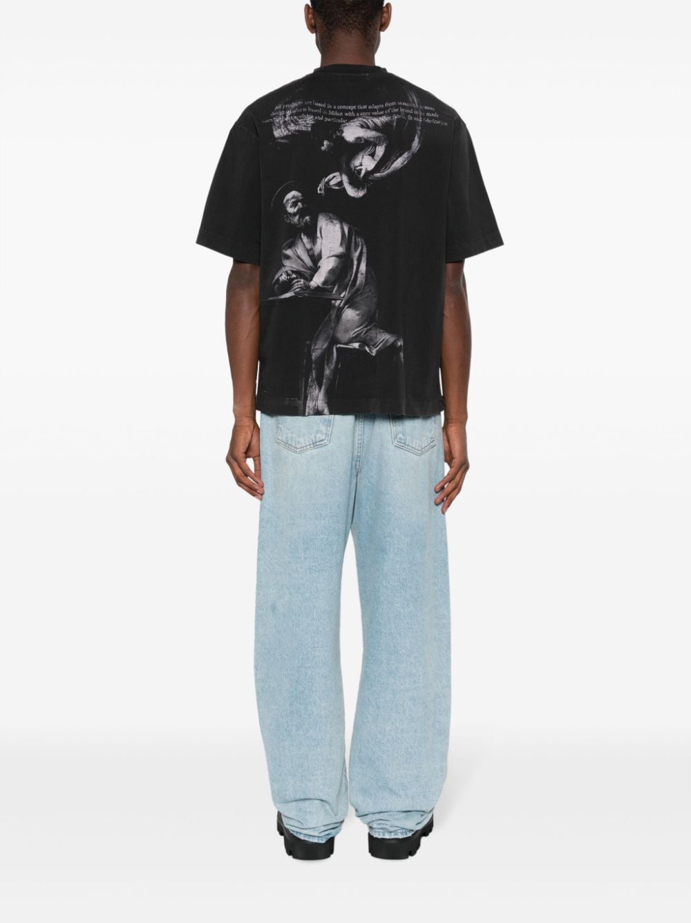 Off White T-shirts and Polos Black image 3