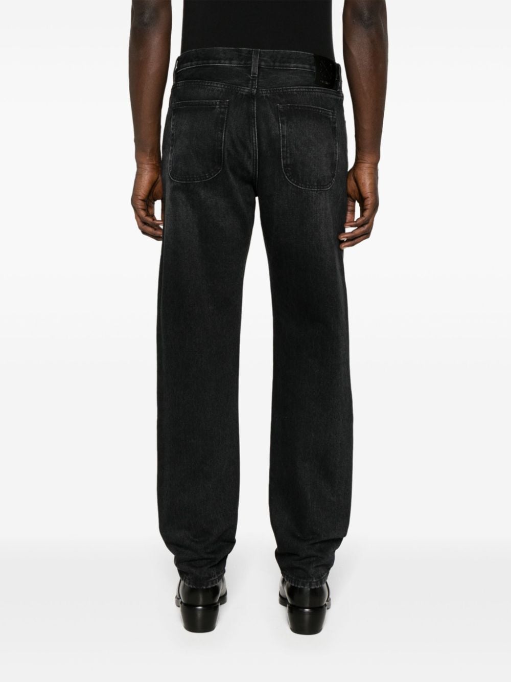 Off White Jeans Black image 2