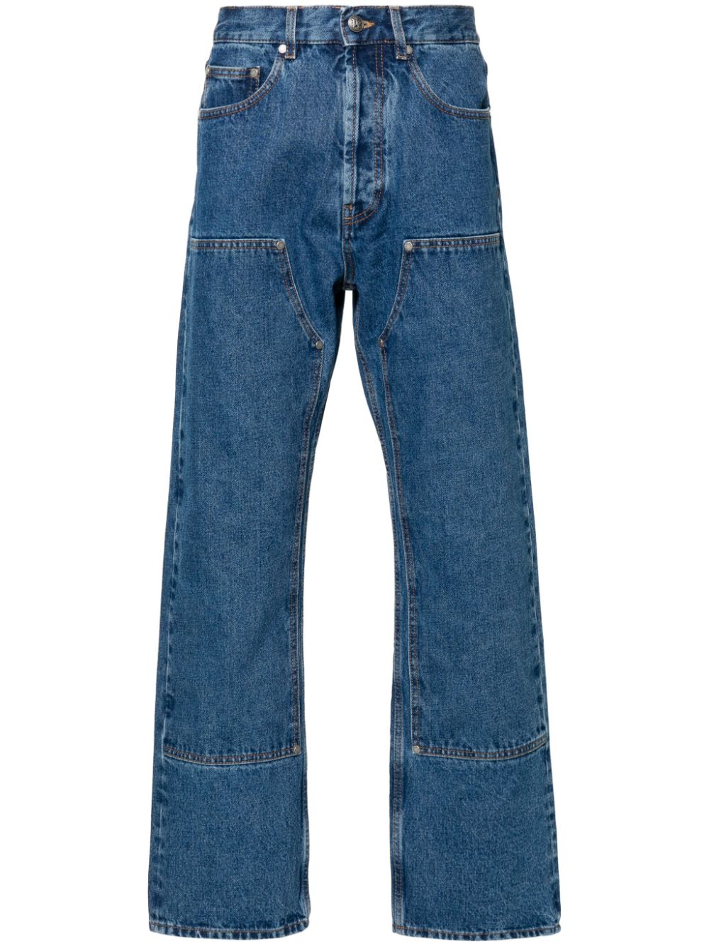 Palm Angels Jeans Blue image 0