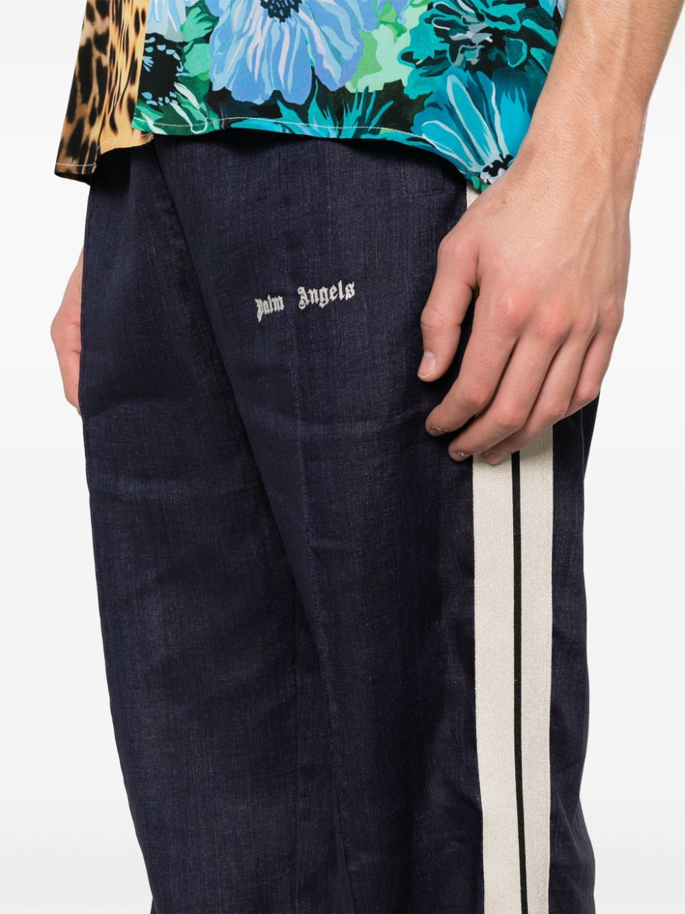 Palm Angels Trousers Blue image 4