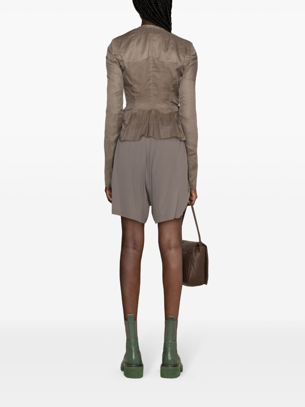 Rick Owens Shorts Dove Grey image 2