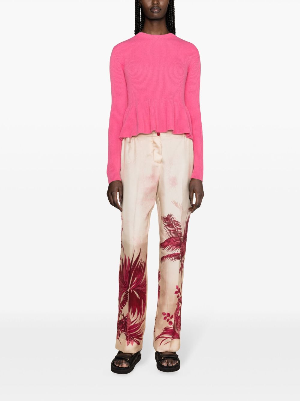 F.R.S . Trousers Pink image 3