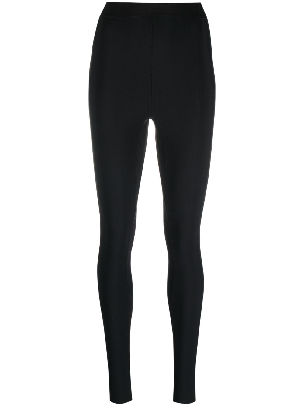 WARDROBE.NYC Black High Waist Trousers image 0