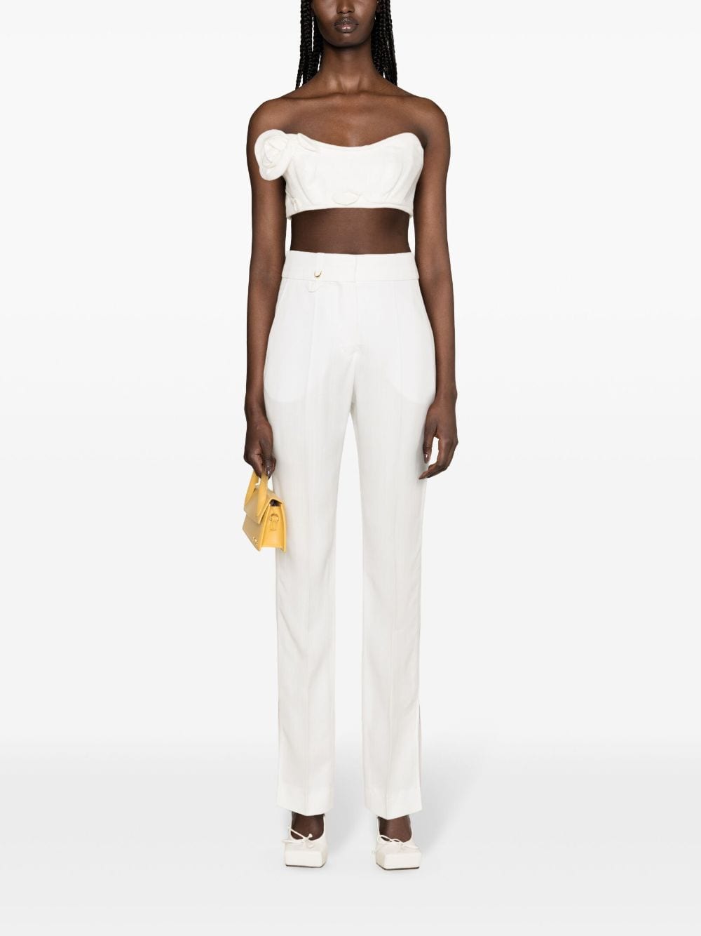 JACQUEMUS Trousers White image 2