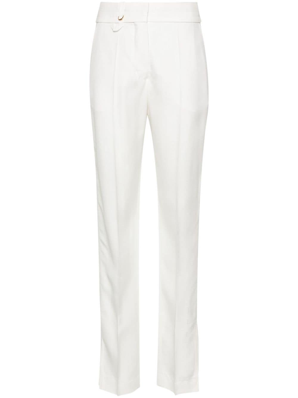 JACQUEMUS Trousers White image 0