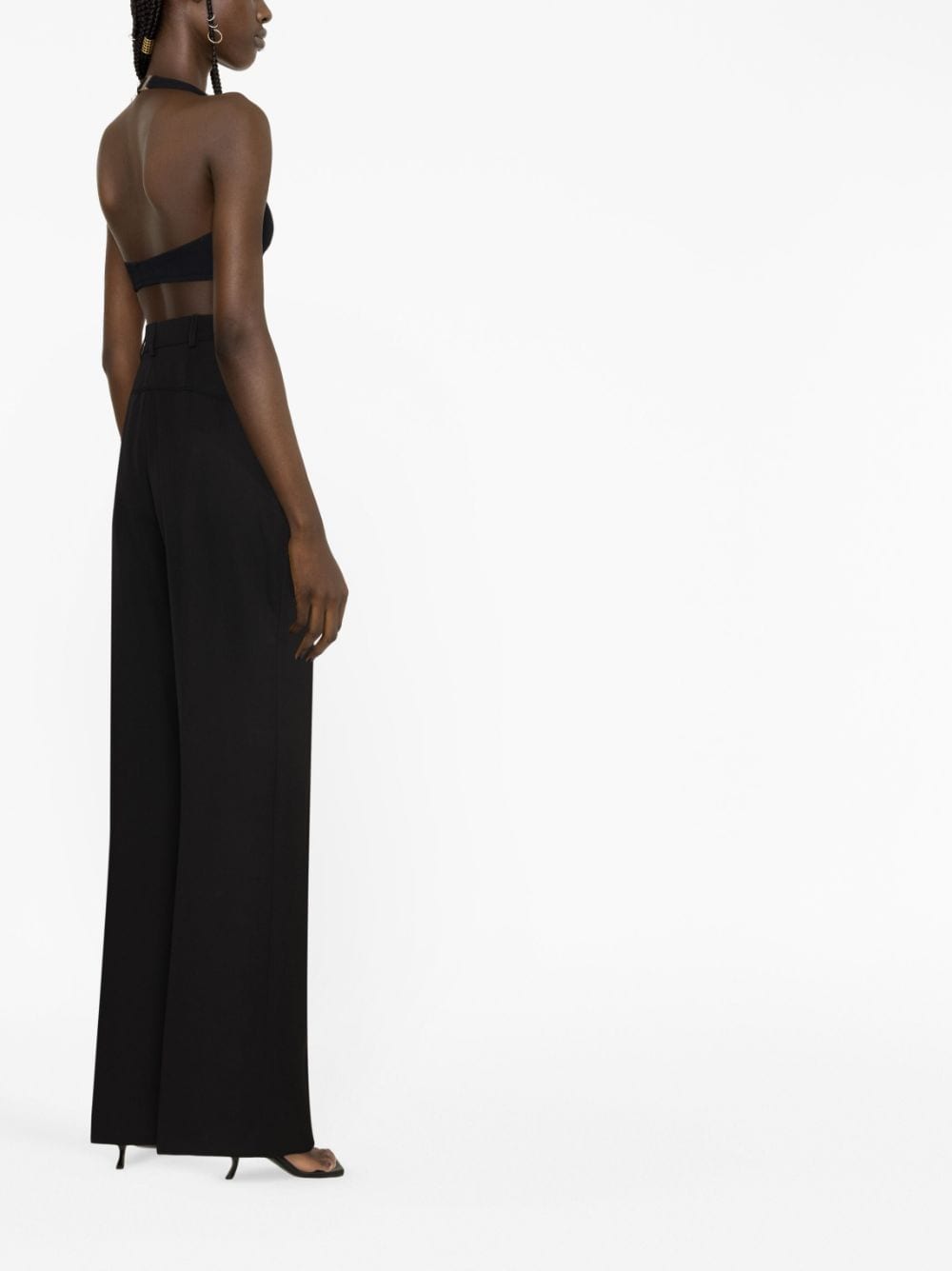 JACQUEMUS Trousers Black image 1