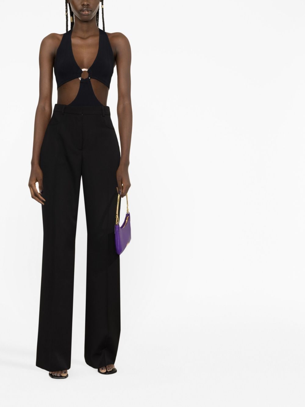 JACQUEMUS Trousers Black image 2