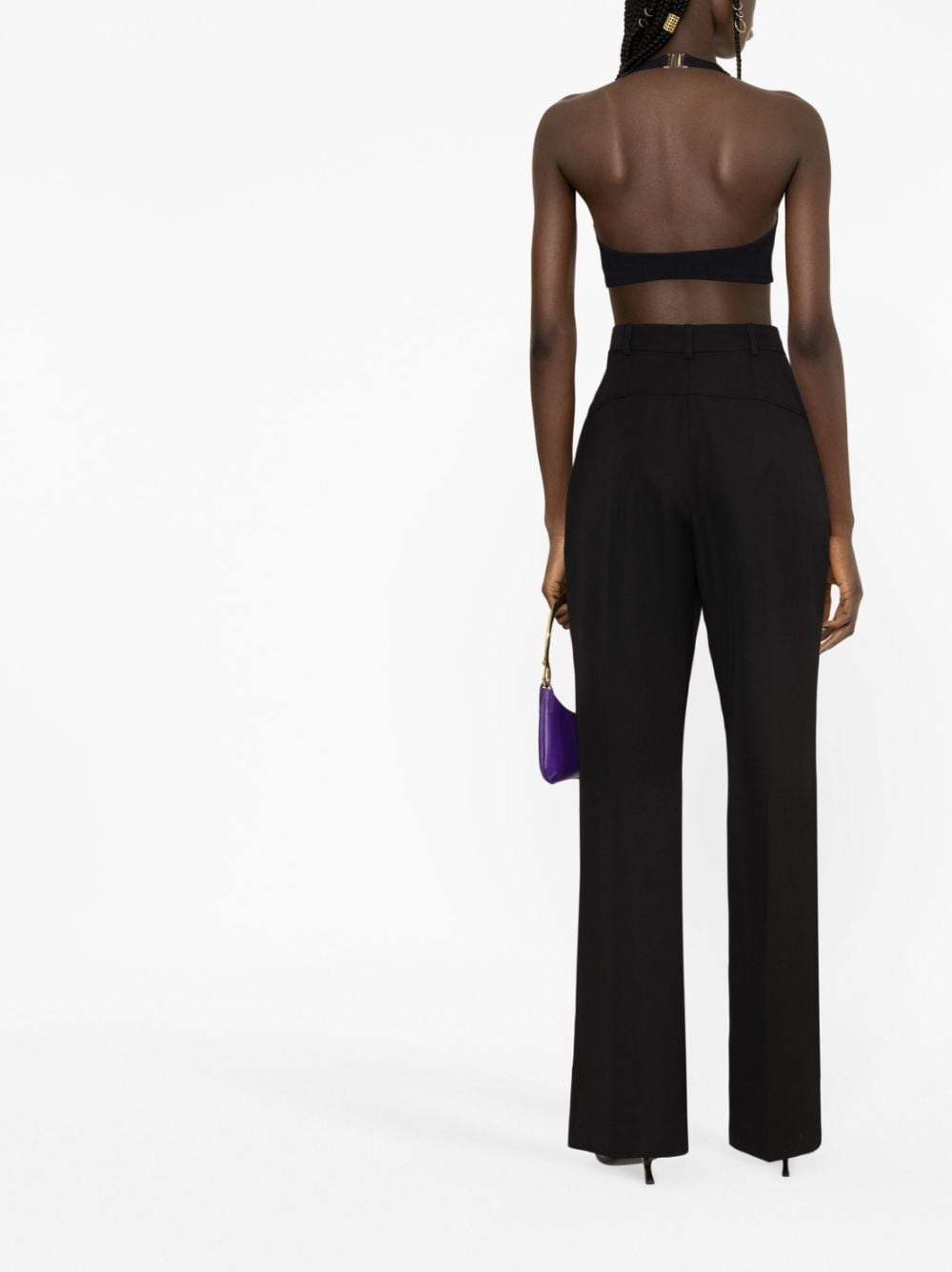 JACQUEMUS Trousers Black image 3